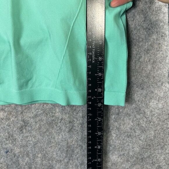 ZYIA Active Peak Performance Women’s Medium Fitted Hoodie Mint Green Pullover - Picture 6 of 7